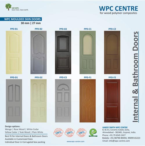 wpc plain door